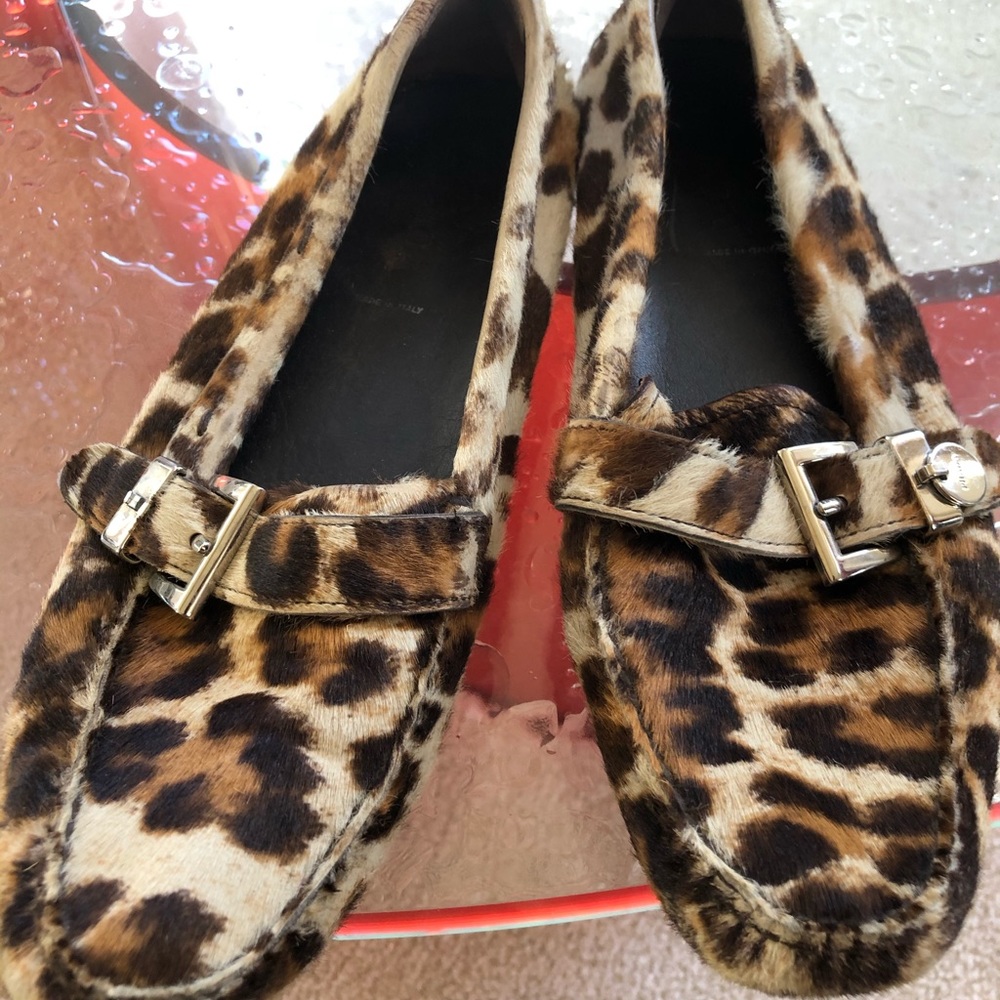 Prada pony hair Authentic loafer shoes size 39.5